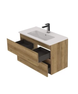 MOBILE BAGNO "LEONARDO" ROVERE, 80 CM
